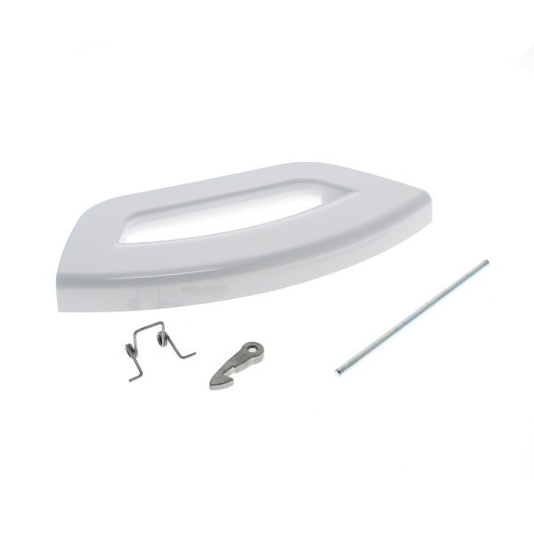 Ручка люка Indesit, серия FUTURA, белая C00285747