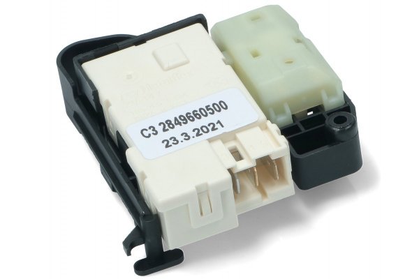Замок люка DKS44403 стиральной машины Beko 2849660200, 2849660500, 2849660600 — изображение 2